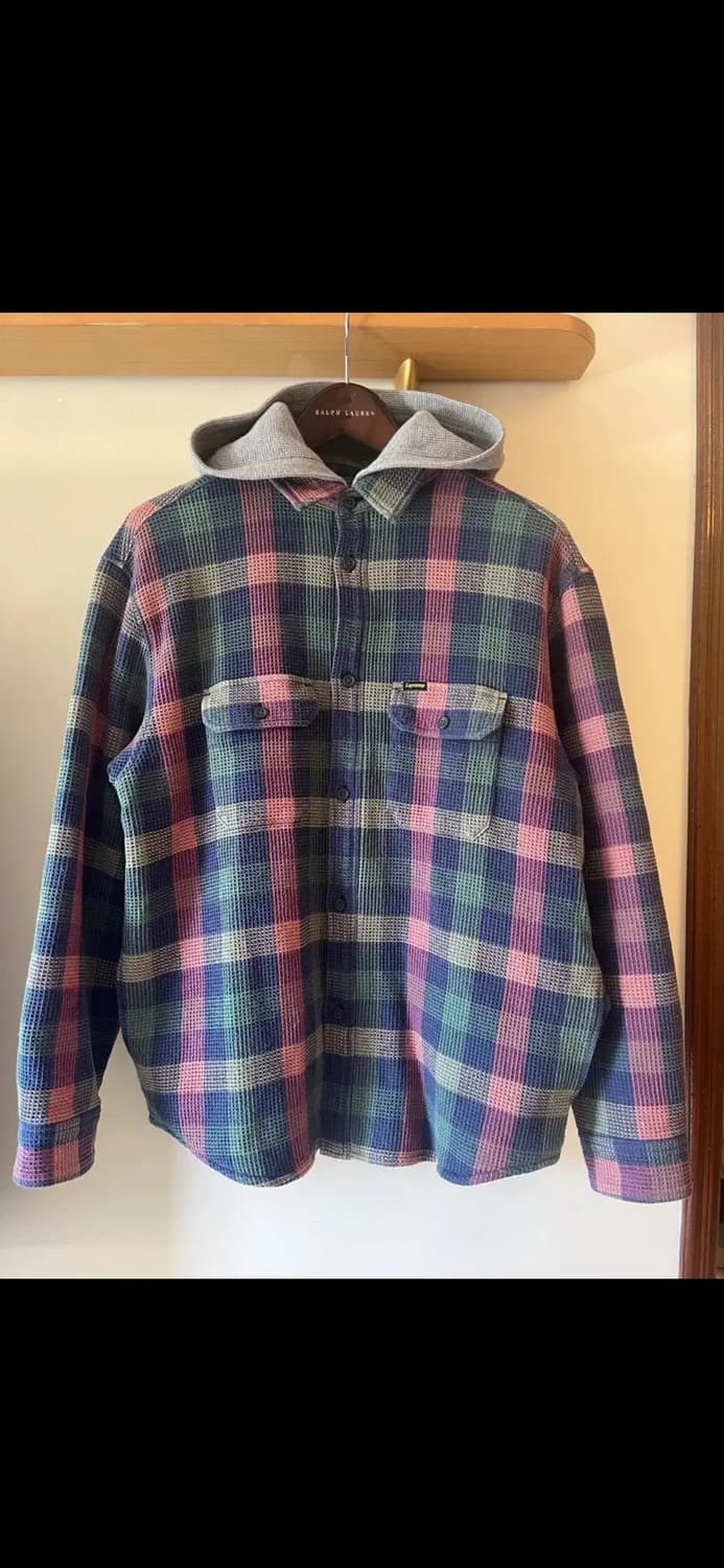 Supreme waffle hoodie shirts 상품이미지1