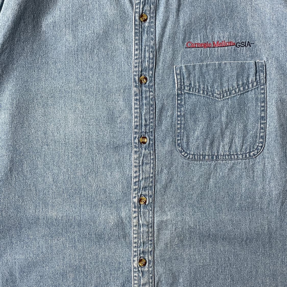 WOODBRIDGE 빈티지 코튼 데님 셔츠 A00631 상품이미지3