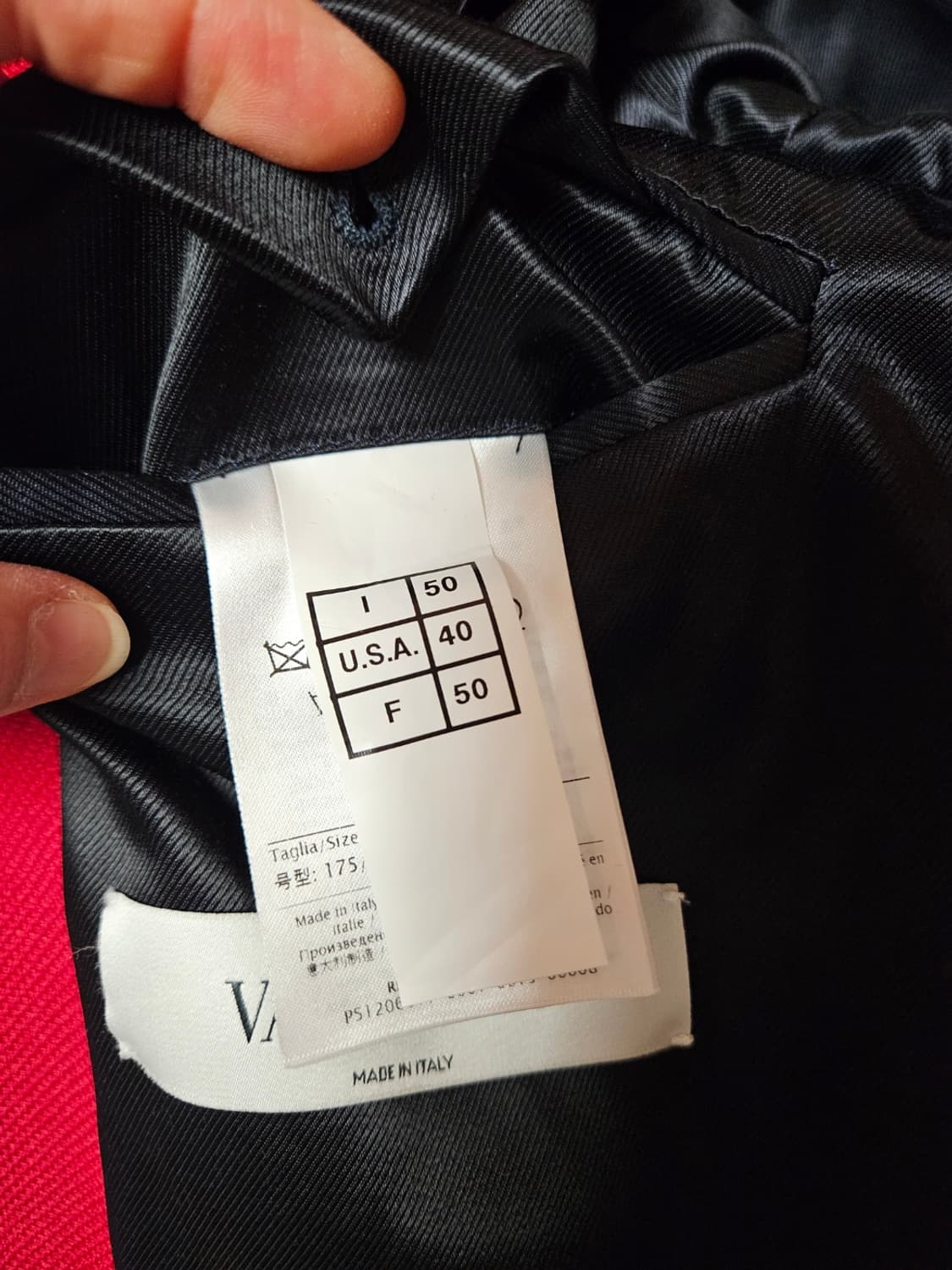 [명품] 발렌티노 싱글 울 코트 - 남성 코트 상품이미지7