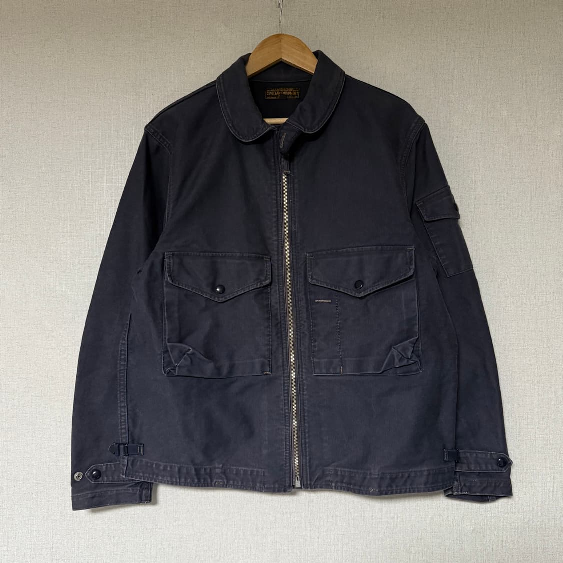 [42]프리휠러스 S-8 AVIATORS JACKET NAVY 상품이미지6