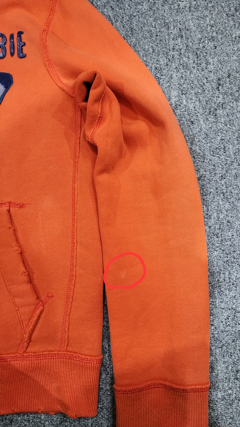 아베크롬비 빈티지 Y2K 후드집업 M 상품이미지5