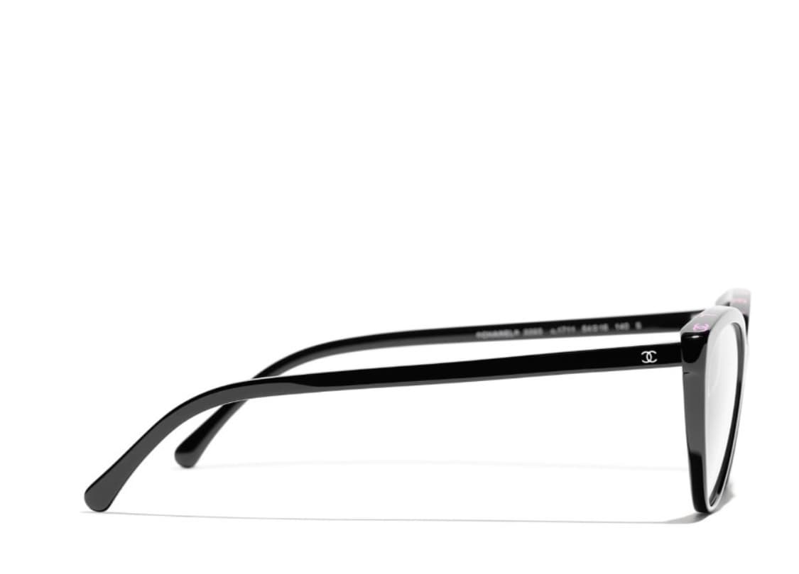 샤넬 탑로고 캣아이 프레임 안경 상품이미지3