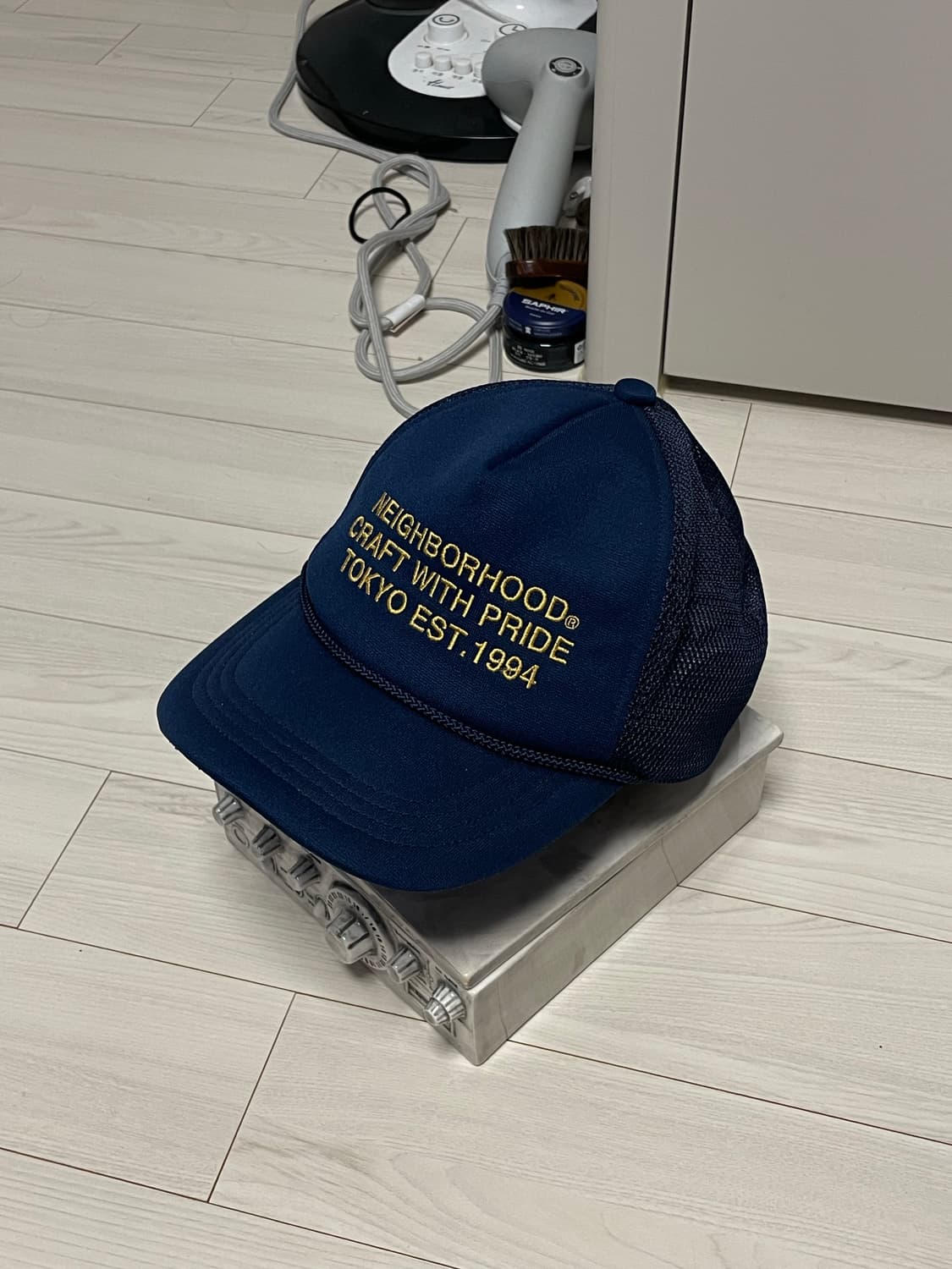 네이버후드 메쉬캡 딥블루 상품이미지2