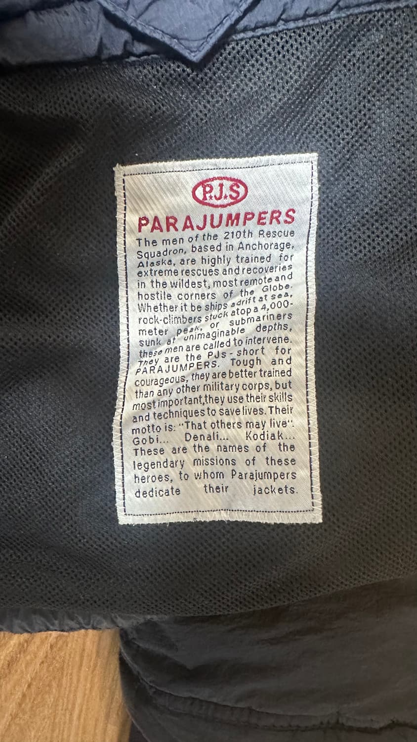 파라점퍼스 노턴 (다크네이비) 상품이미지5