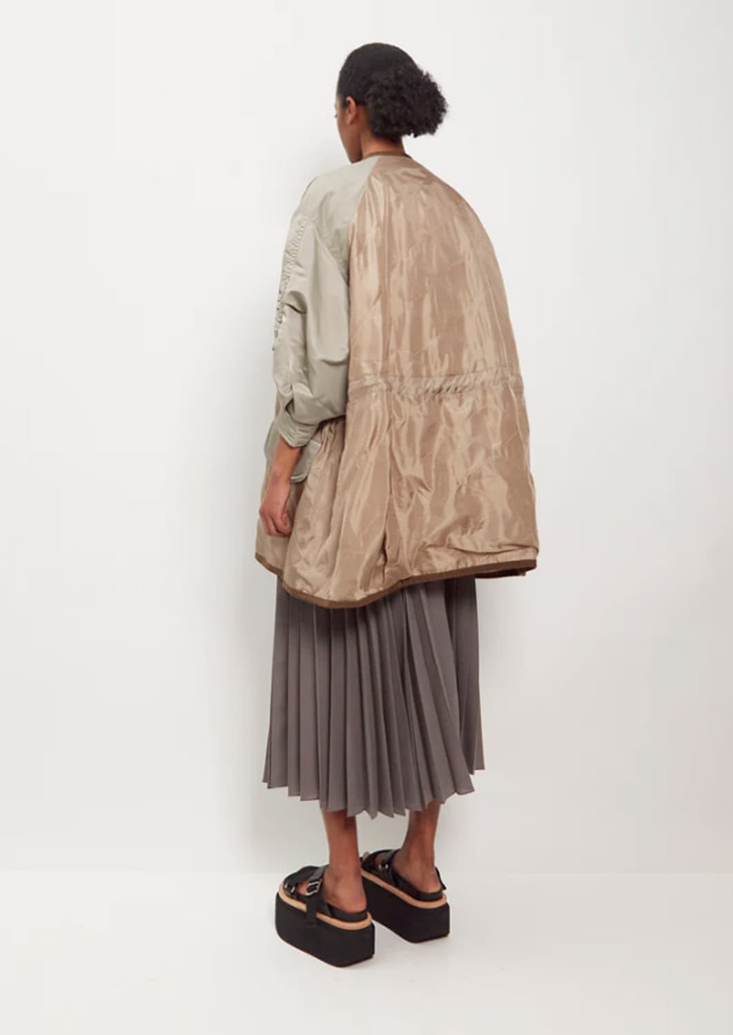 사카이 멀티 패널 나일론 퀼팅 자켓 상품이미지10