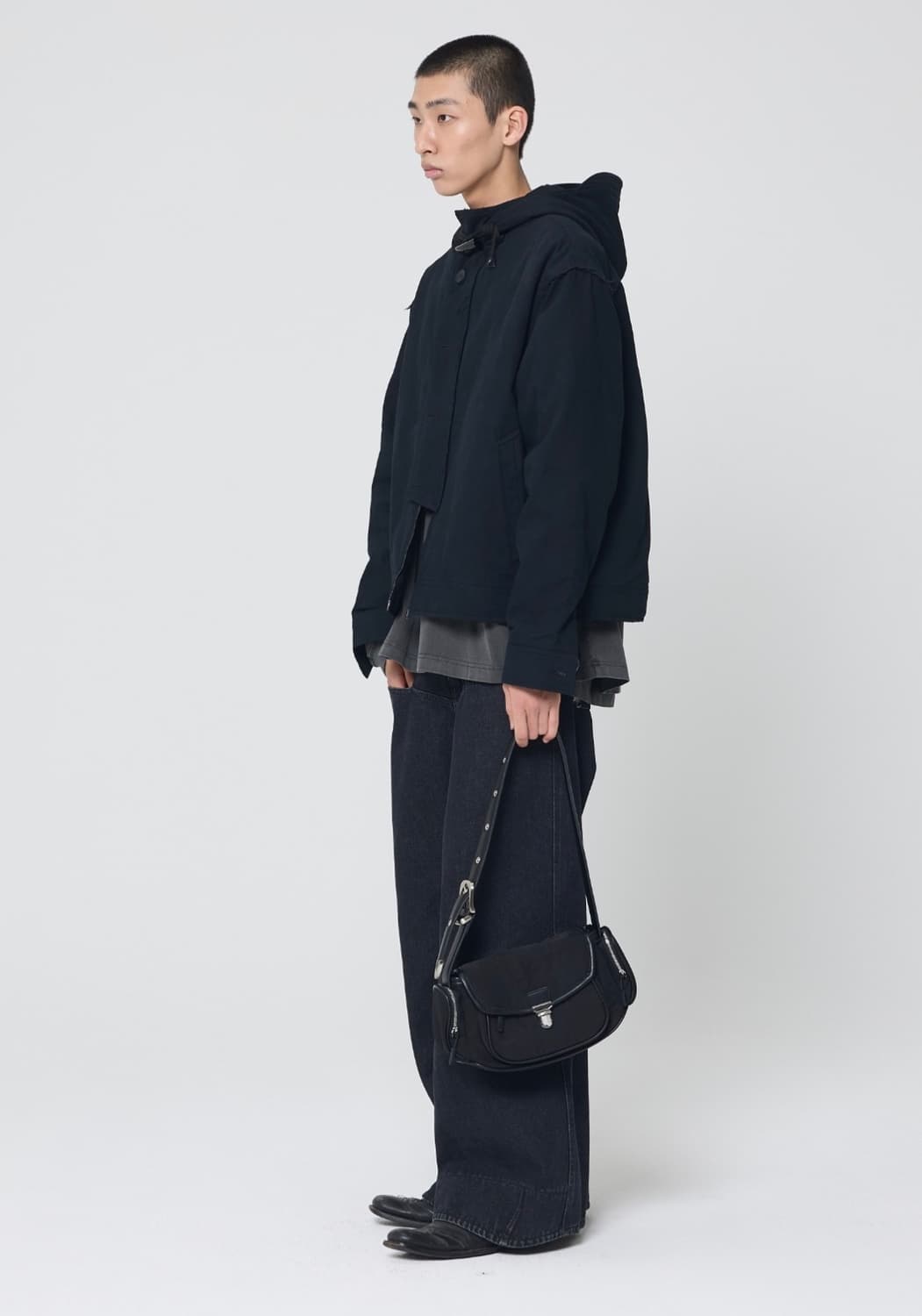 [2]Vonvat 토글 패디드 후드 봄버 상품이미지6