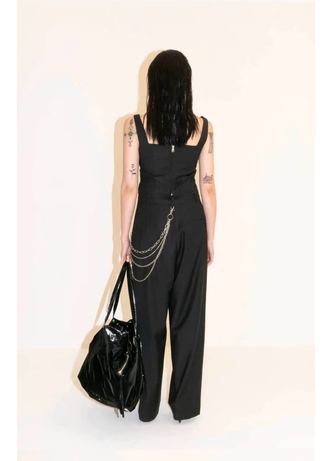 그라우피더. JUST TROUSERS BLACK 상품이미지4