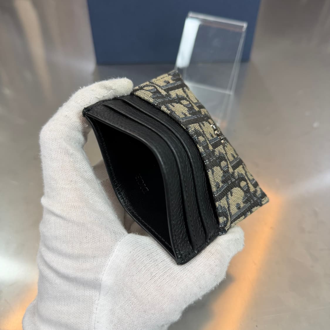 [리오브] 디올 오블리크 자카드 카드지갑 상품이미지4