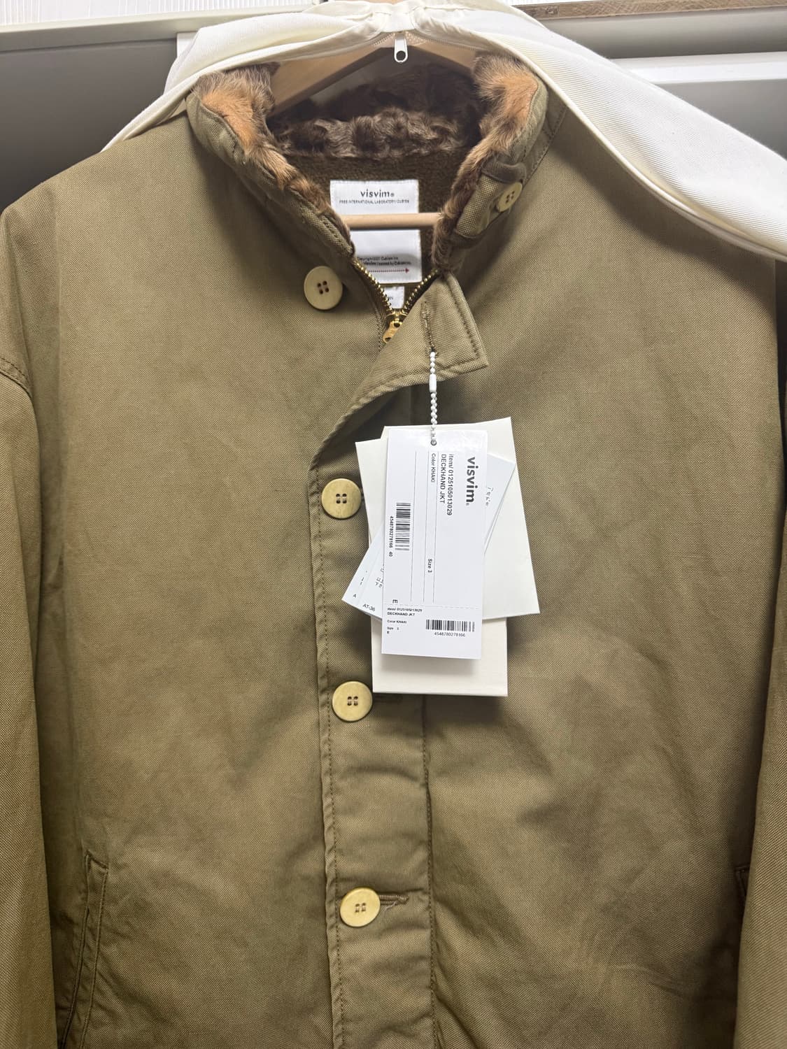 [3]비즈빔25SS Deckhand JKT 덱핸드 자켓 카키 상품이미지1