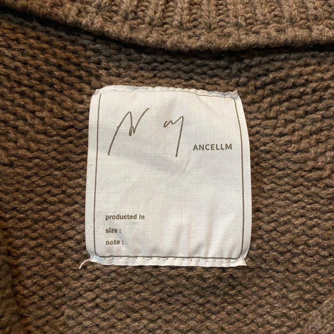 ANCELLM SHORT LENGTH HALFZIP 상품이미지4