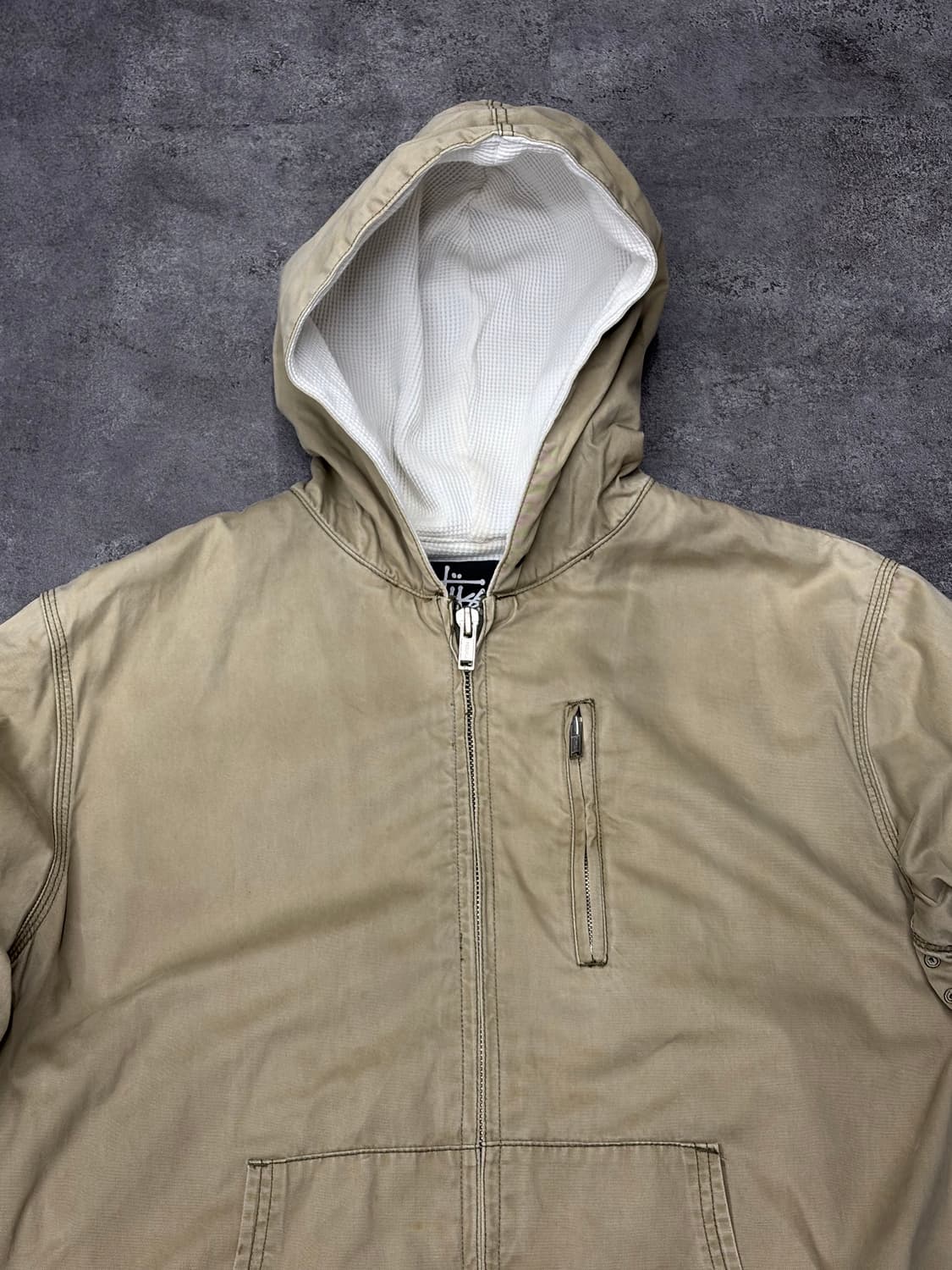 00s STUSSY 스투시 후드 집업 자켓 상품이미지2