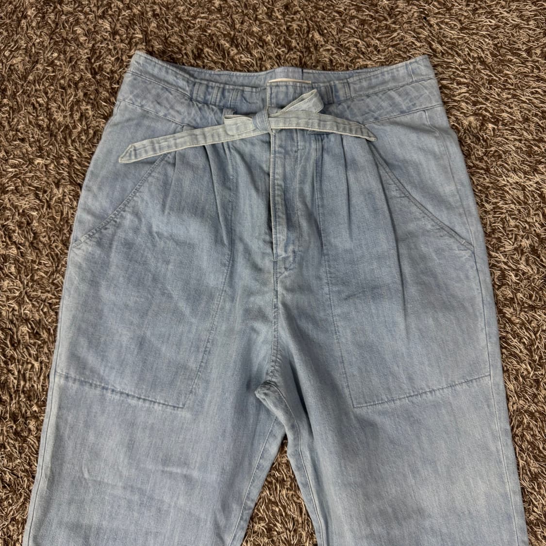 Isabel Marant Etoile 이자벨마랑 스트링 데님 연청바지 3 상품이미지4