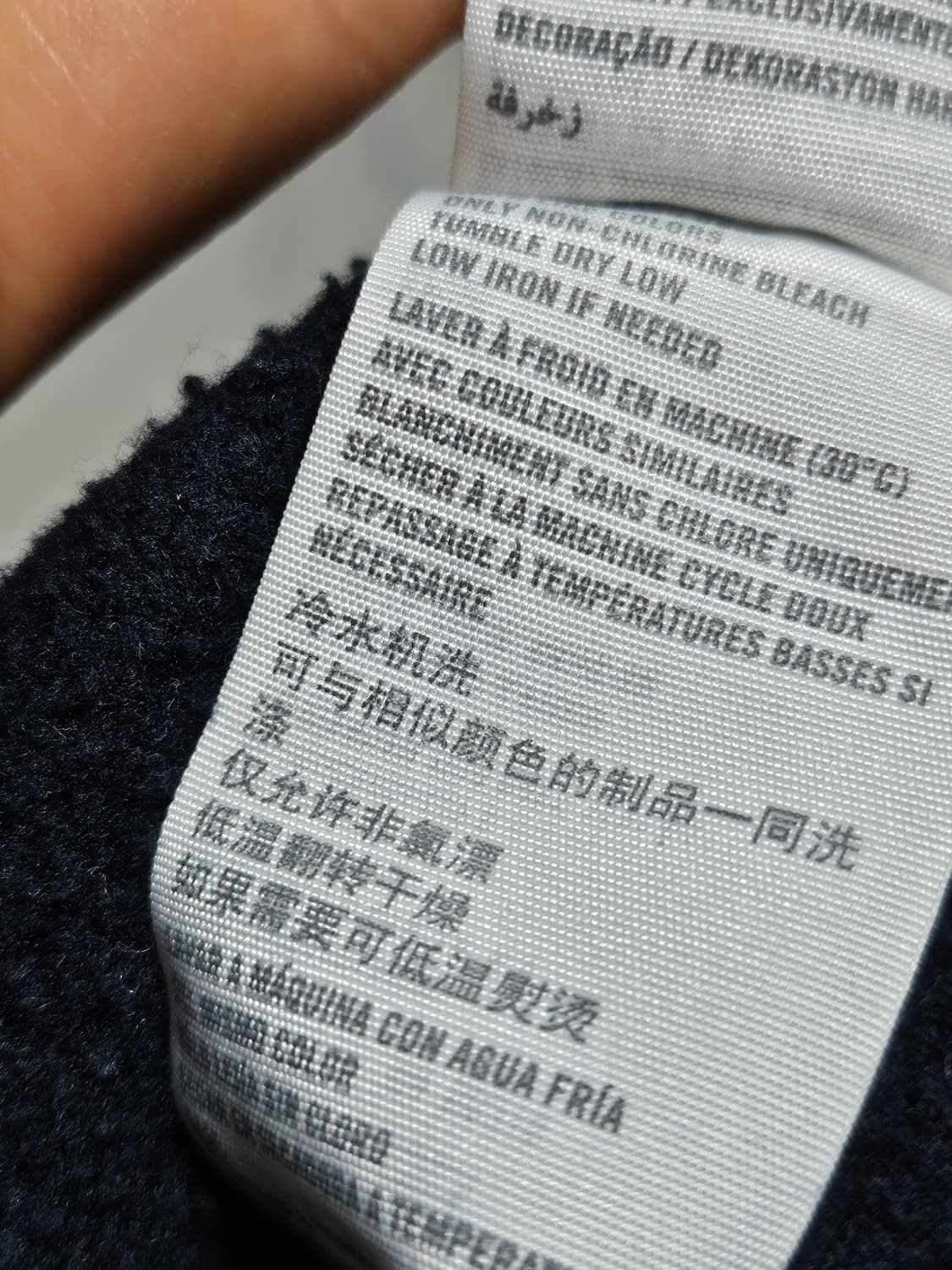 아베크롬비 핀터깔 아치로고 후드 집업 L 상품이미지8