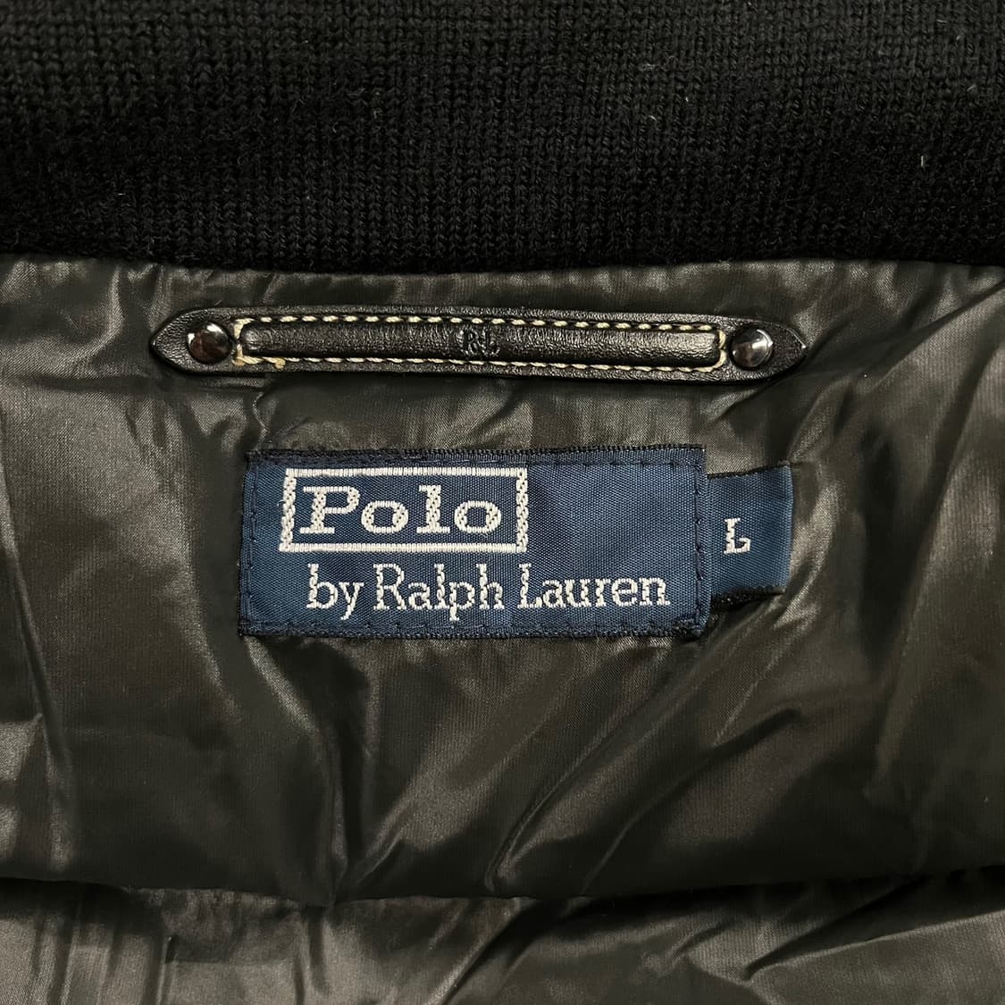 [정품/L] 폴로 랄프로렌 바이커 다운 패딩 자켓 b19 상품이미지7