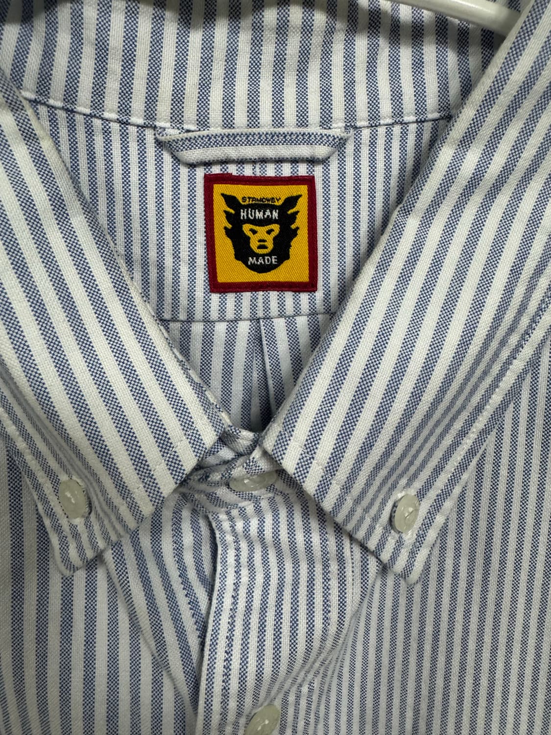 휴먼메이드 옥스퍼드 스트라이프 셔츠 XXL 사이즈 상품이미지4