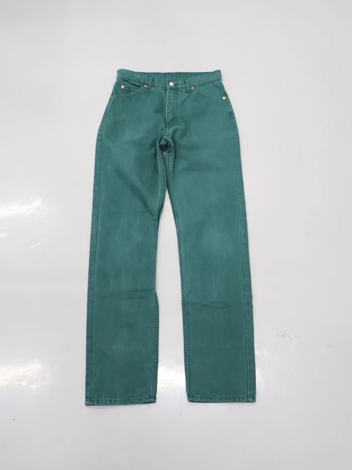 Levi’s Green Straight Denim Pants 상품이미지1