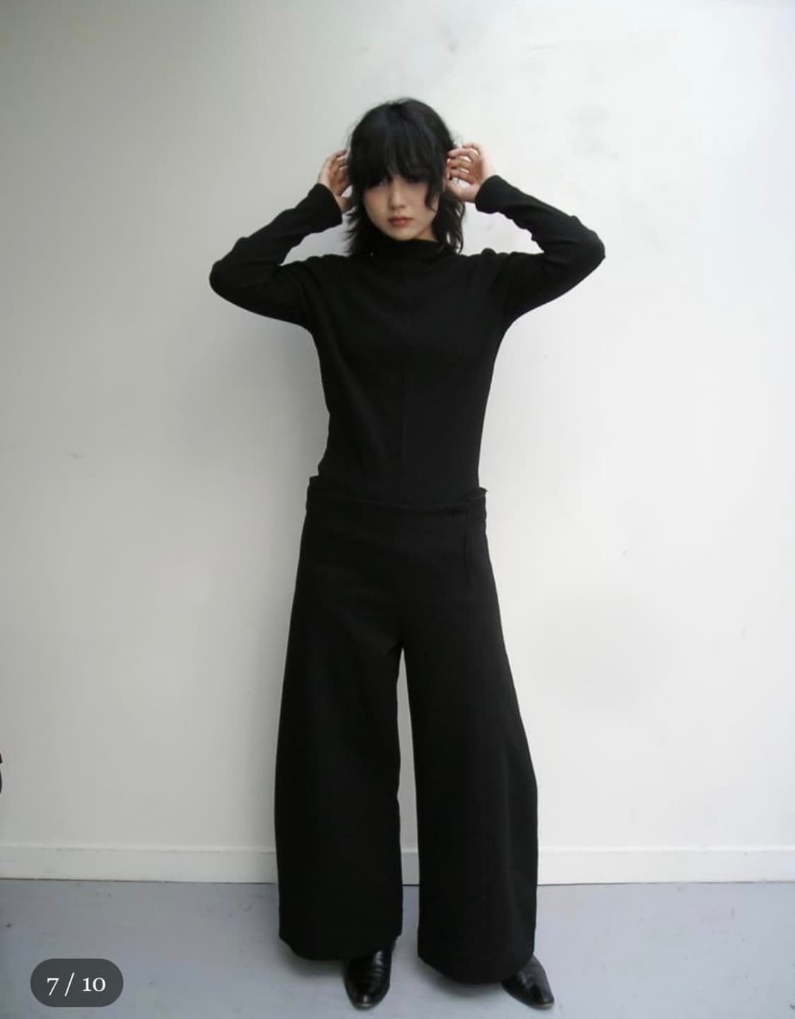 에옹쓰 파일드 울 팬츠 eonts piled wool pants 상품이미지2