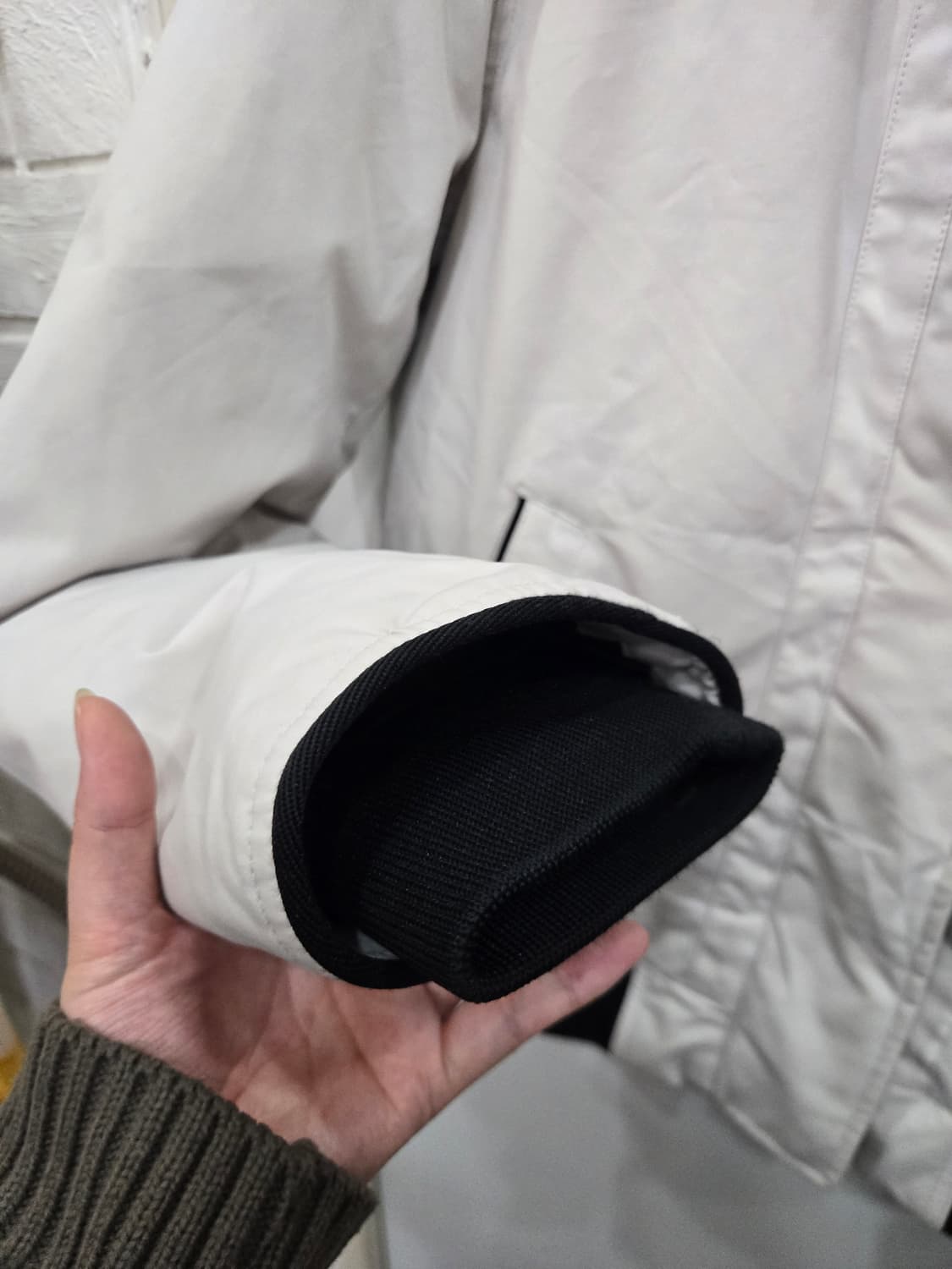 95,M )) 내셔널지오그래픽 오리털 패딩! 패딩 빵빵~ 뜨뜻한 패딩~ 상품이미지3