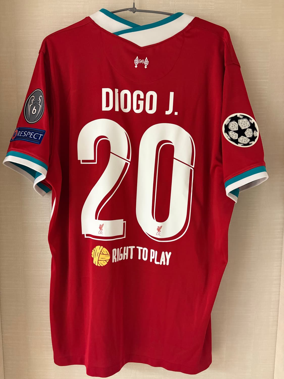 20-21 리버풀 홈 디오고 조타 유니폼 정품 상품이미지5