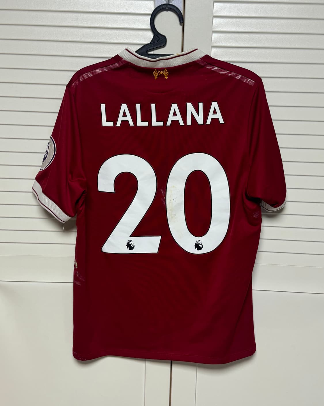 17-18 리버풀 홈 뉴발란스 유니폼 반팔 상품이미지5