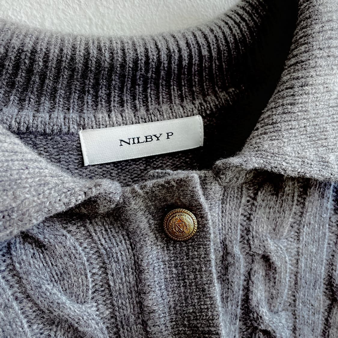 22FW 닐바이피 케이블 니트 상품이미지6