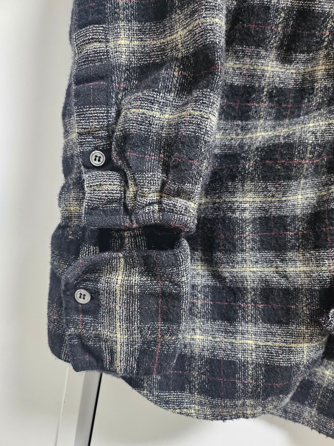 솔리드 옴므 언발란스 울셔츠 상품이미지4