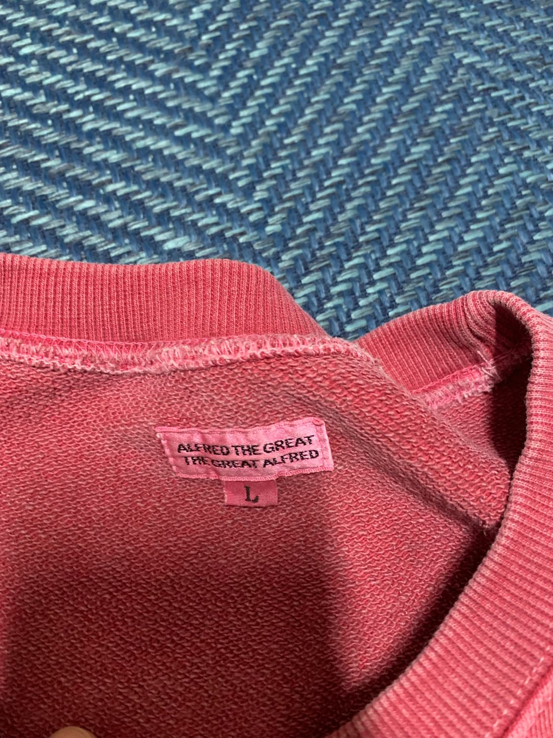 헤리티지플로스 알프레드 맨투맨 레드 L 상품이미지2