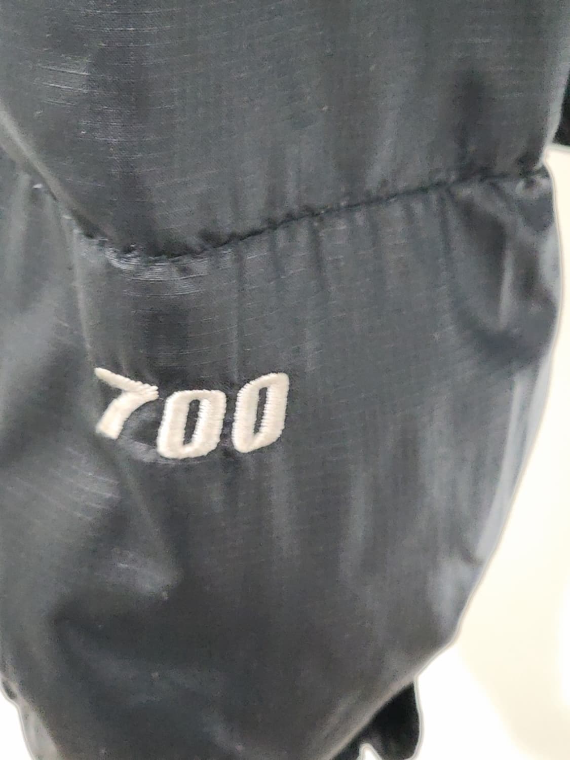 (L) 노스페이스 구스다운 눕시패딩 점퍼 블랙 거위털 700 자켓  상품이미지5