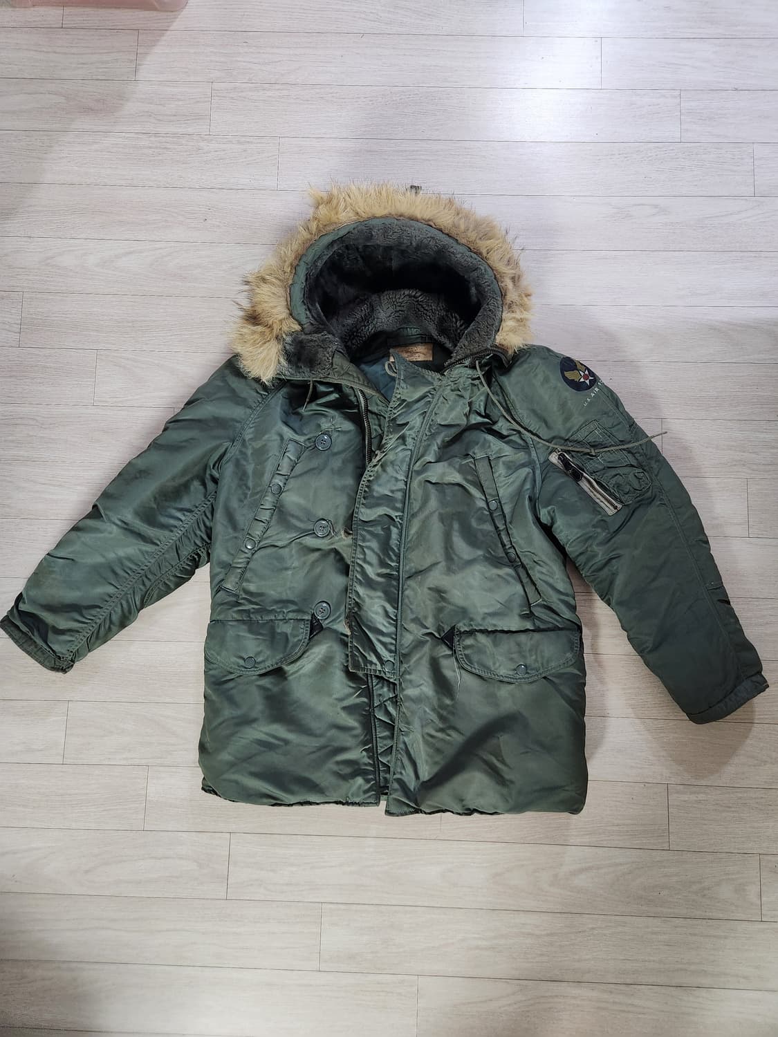 62's N3B 나일론 울파일 공군마크 Southern Athletic  상품이미지1