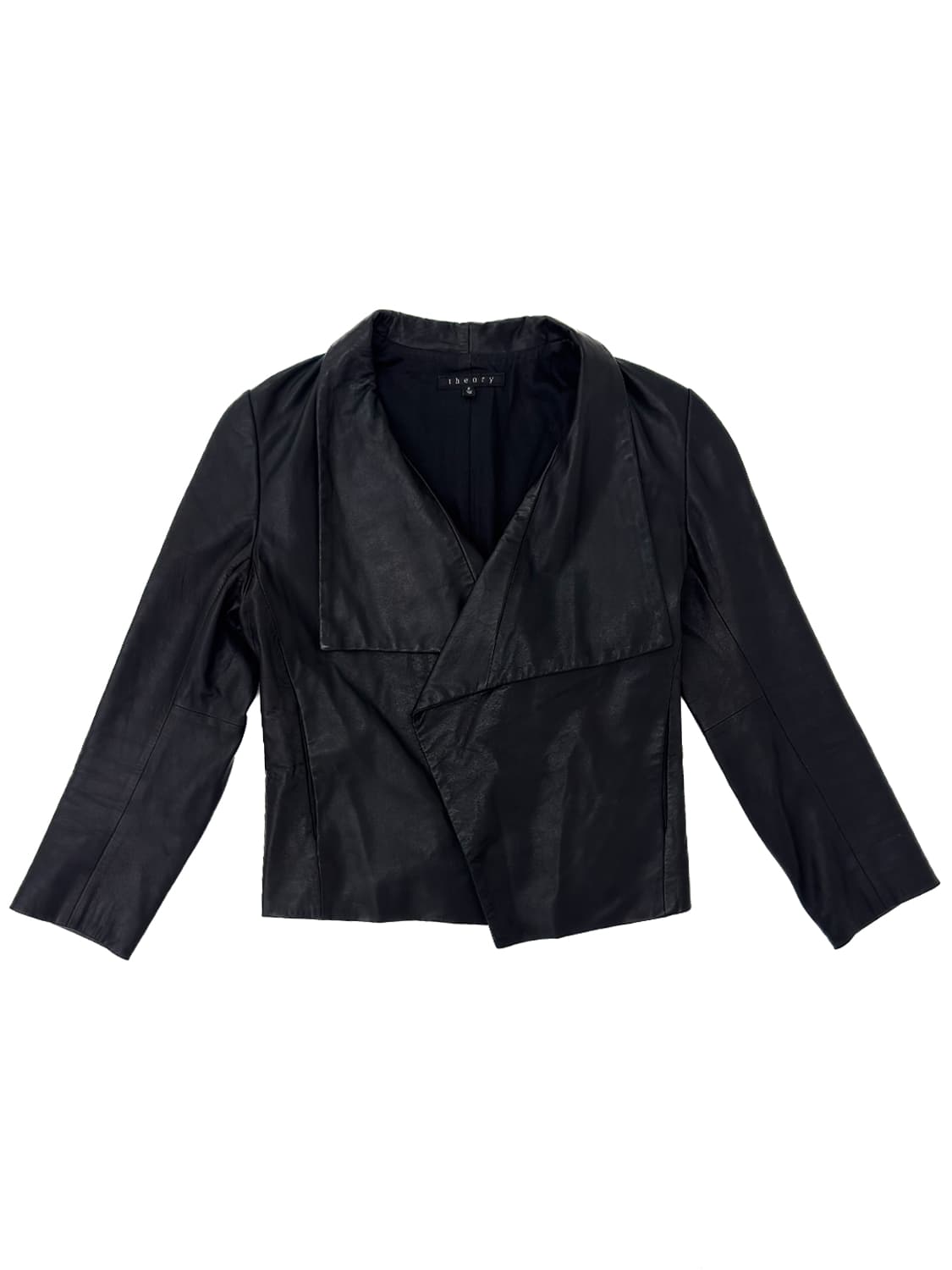 Theory Drape Leather Jacket/ P 상품이미지1