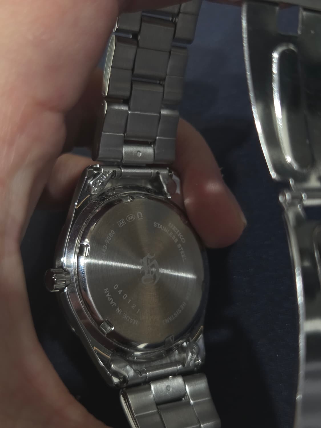 [미사용]SEIKO 세이코 90-00 빈티지 시계 청판 데이데이트 상품이미지10