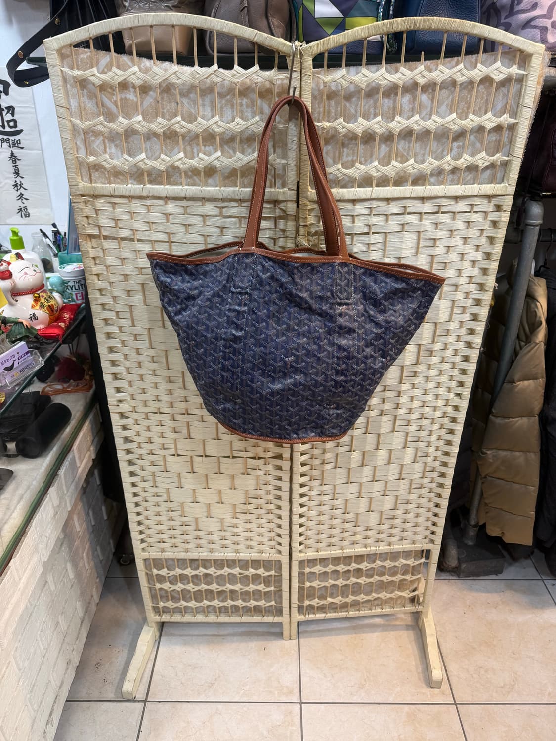 정품 고야드 벨하라 리버시블 쇼퍼백 팝니다 상품이미지1