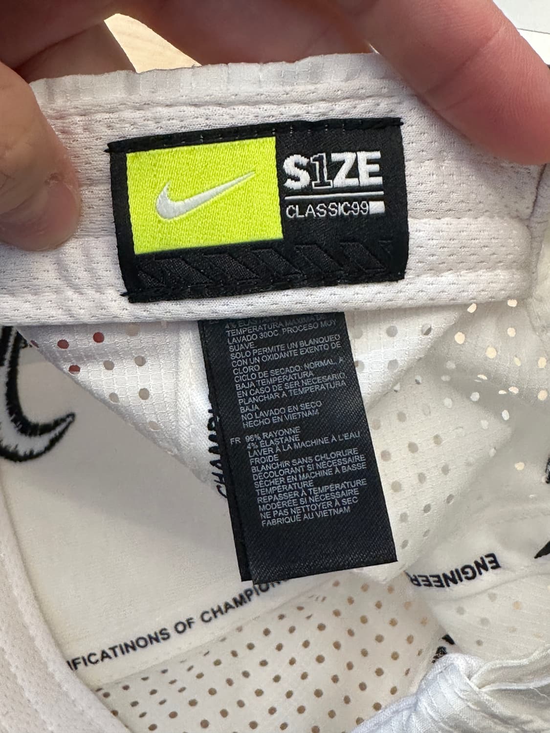 나이키 화이트 러닝 볼캡 상품이미지4