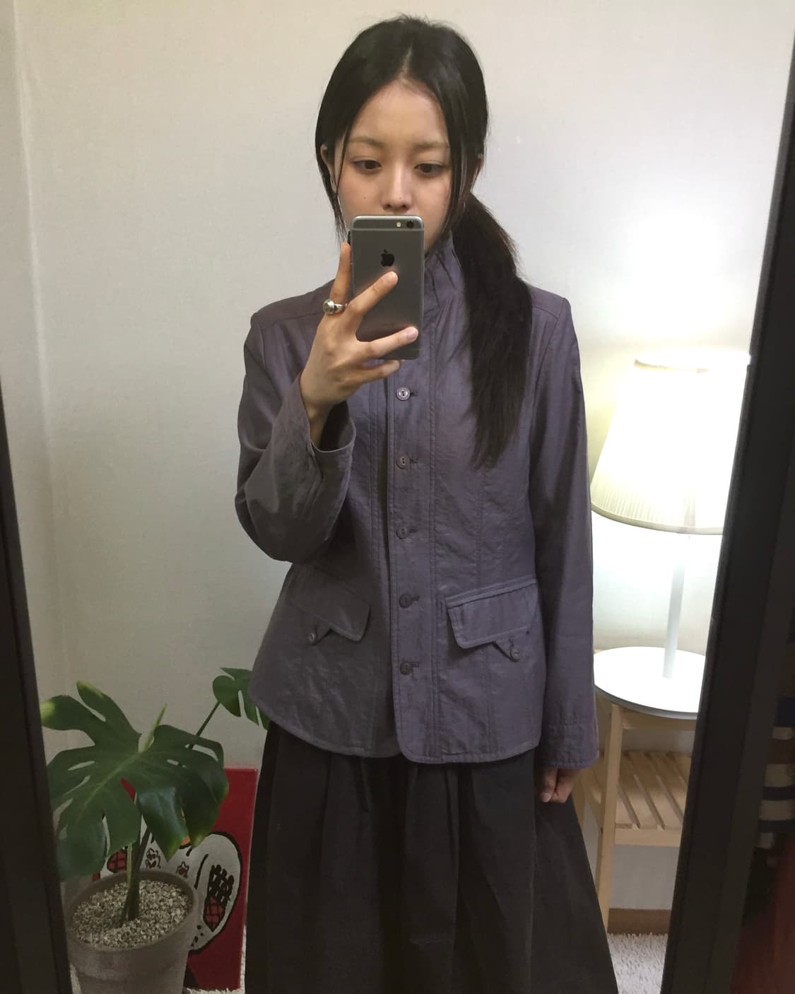 muted purple vintage jacket 상품이미지3