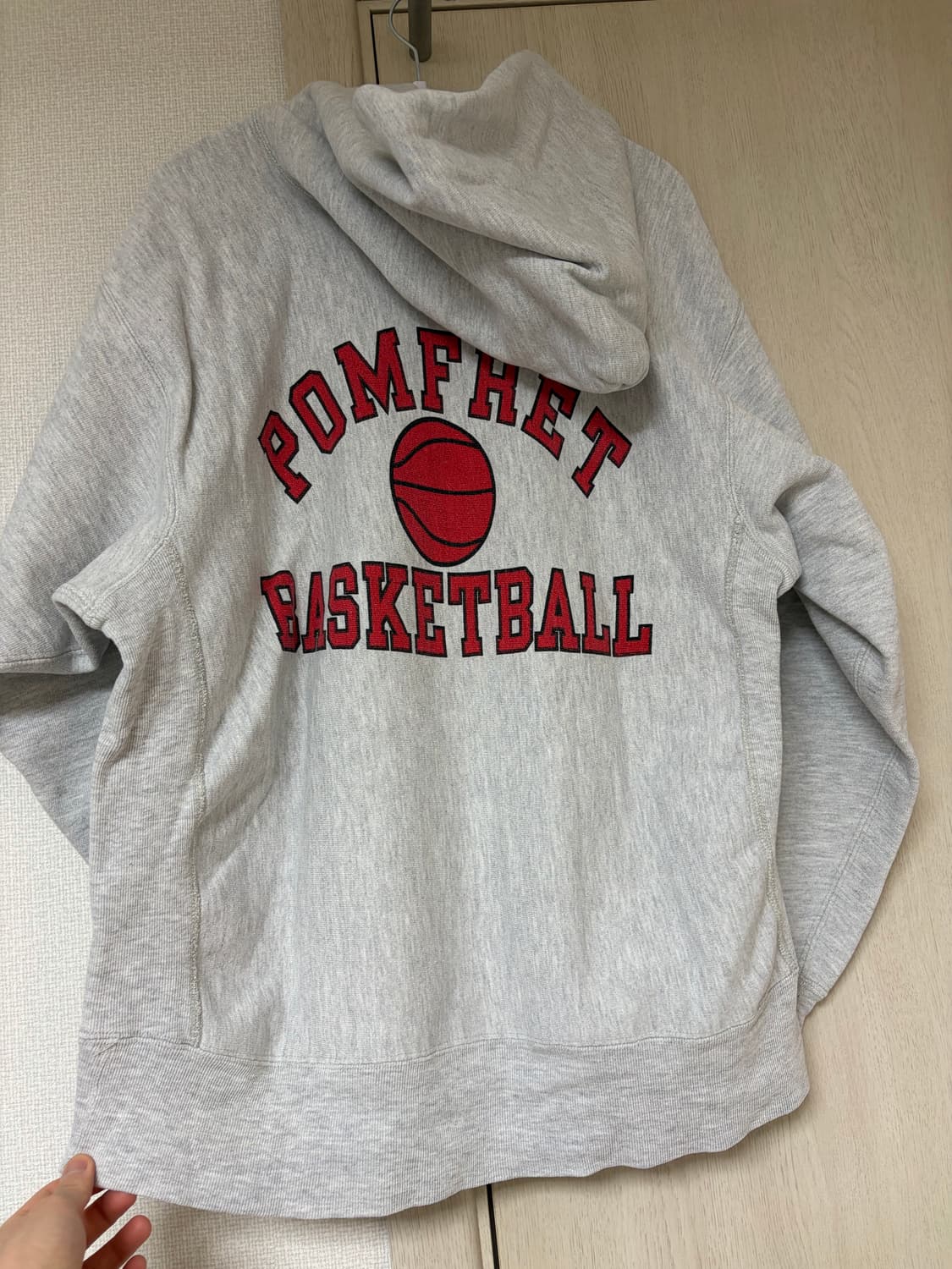 80s 챔피언 리버스위브 양면 후드 상품이미지2