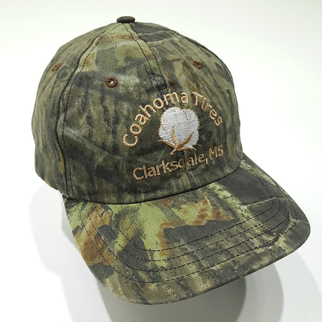 미국판 코아호마 목화 자수 모시 오크 카모 볼캡 P2028 상품이미지2