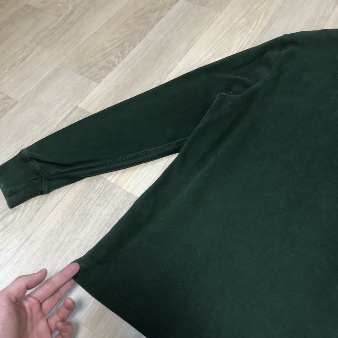 (L) 폴로 랄프로렌 POLO 포레스트 그린 럭비티 럭비셔츠 상품이미지8