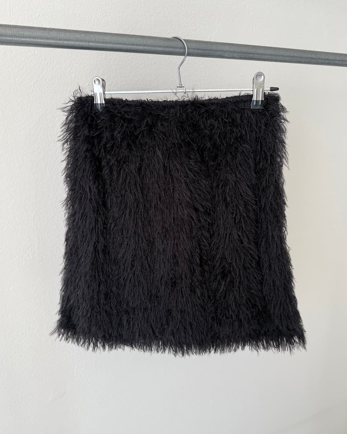 빈티지 퍼 스커트 상품이미지3