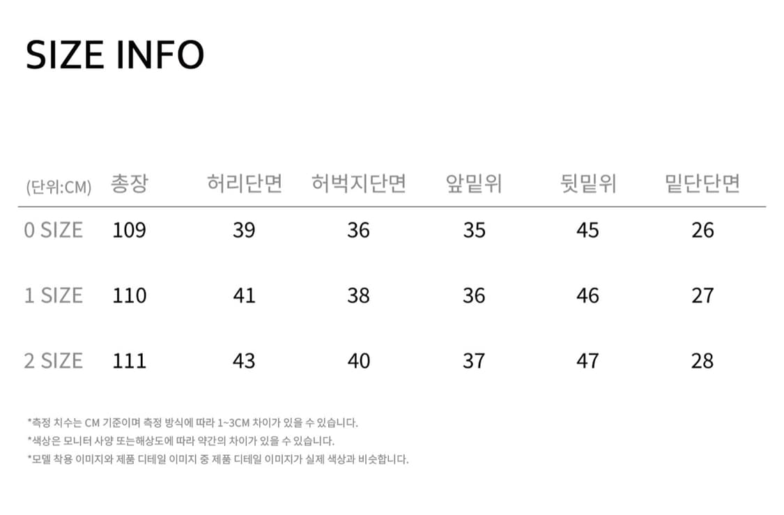 노운 와이드 커브드 데님 팬츠 페인팅 블루 2 상품이미지7