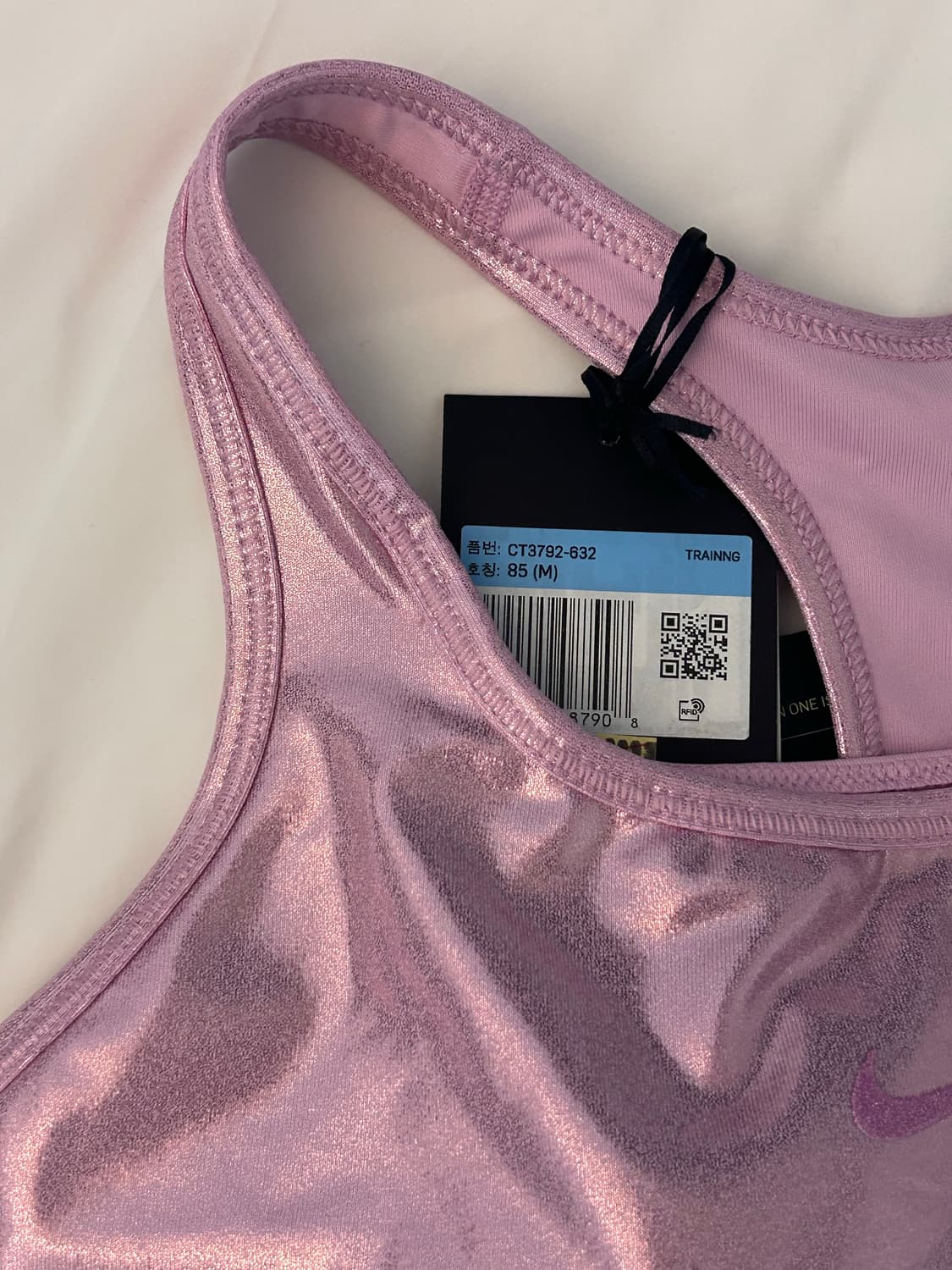 나이키 핑크 브라탑 M (택O) 상품이미지2