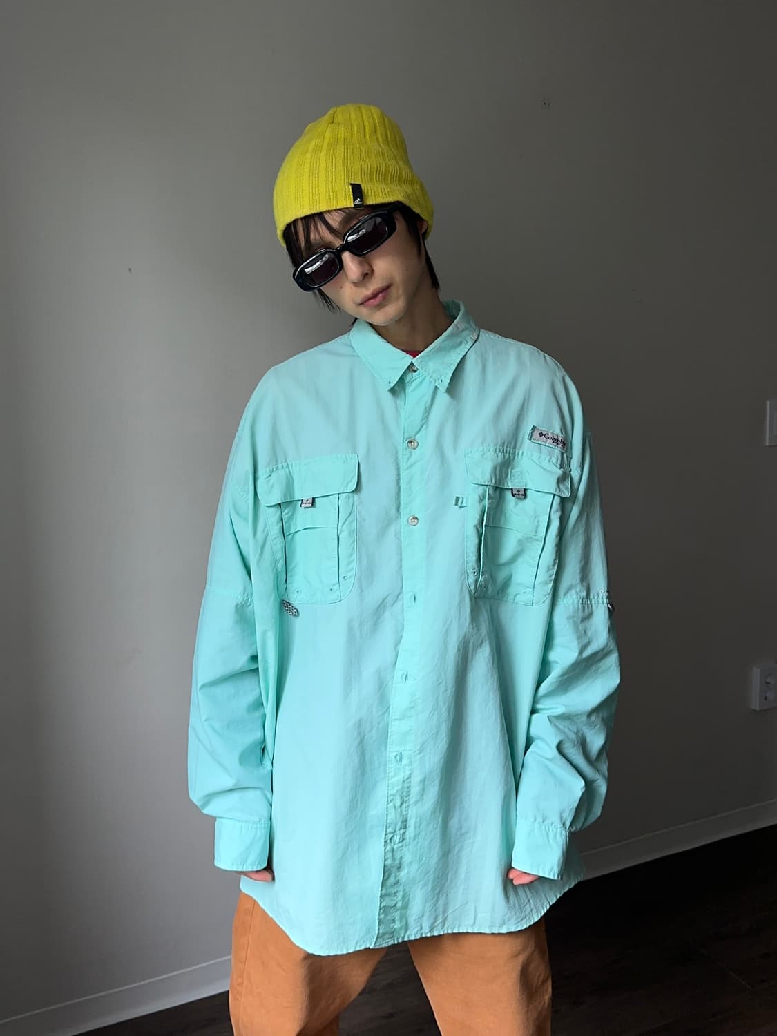 Columbia PFG 비비드 슈퍼오버 나일론 셔츠 상품이미지3