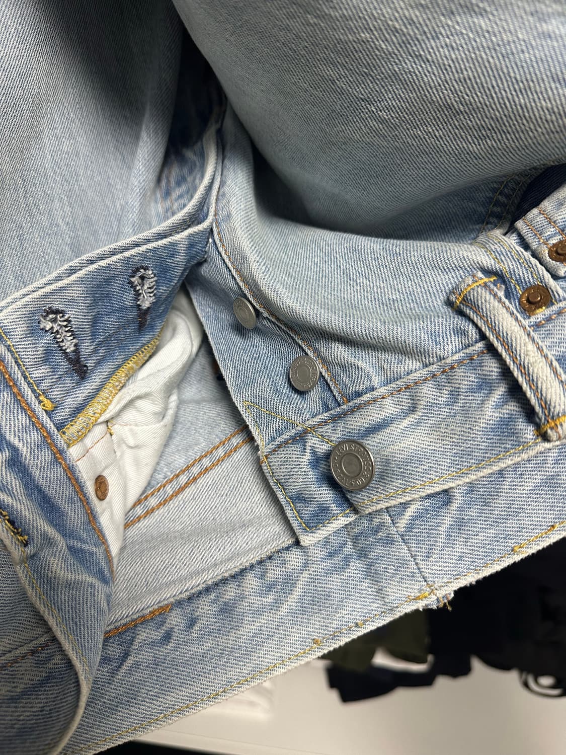 리바이스 501 데님 연청 31 상품이미지3