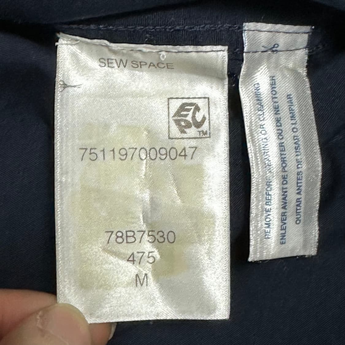 M 타미힐피거 다크네이비 옥스포드 커튼 셔츠 상품이미지5