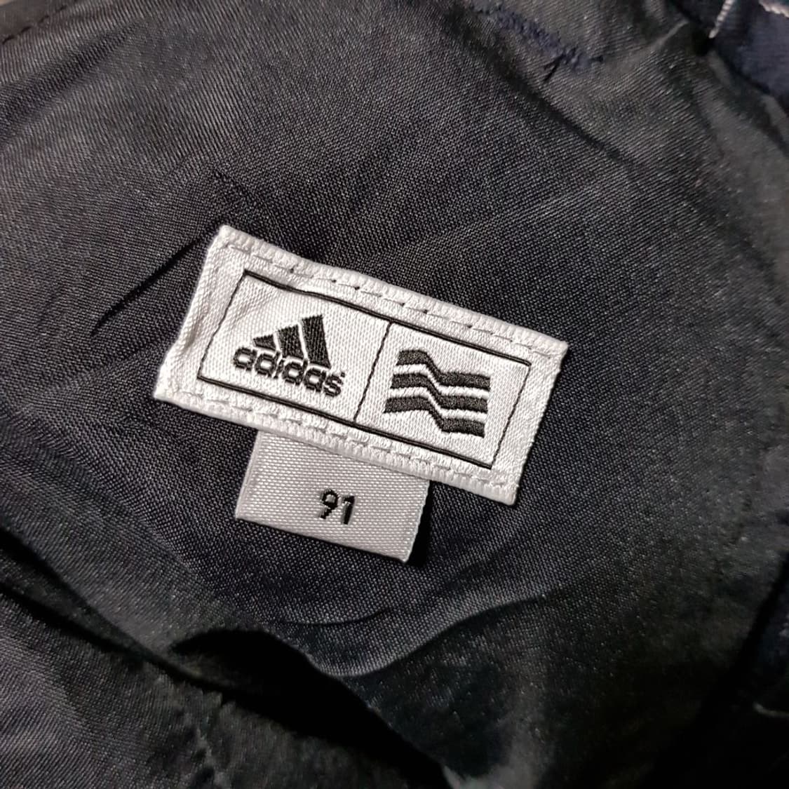 35 / 아디다스 / 네이비 체크 봄팬츠/와313부 상품이미지5