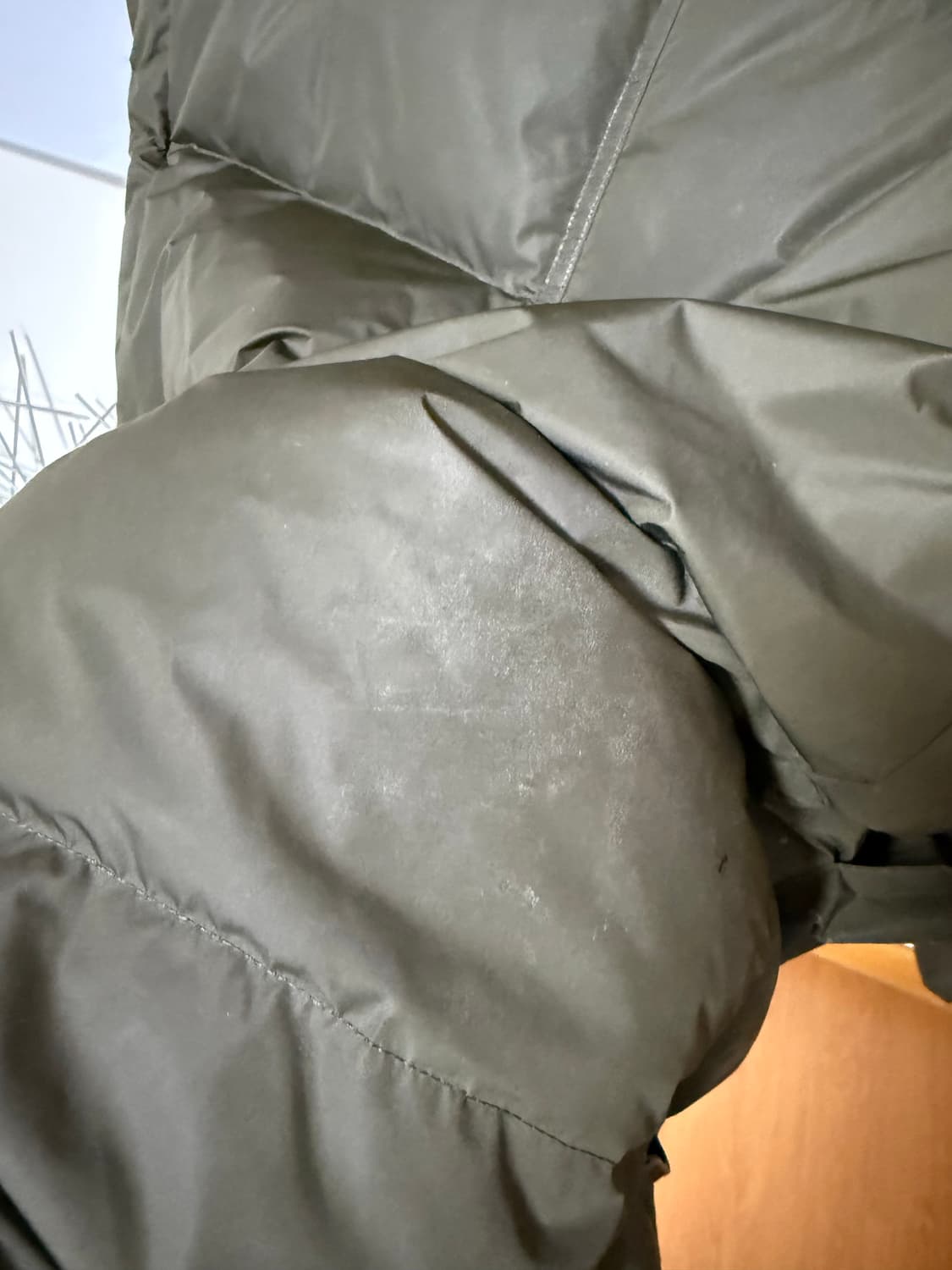 시어링 카라 롱 패딩  상품이미지5