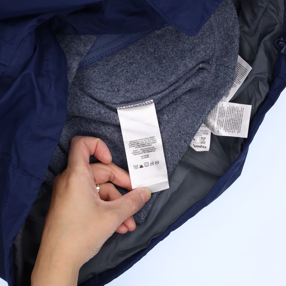 [S] 컬럼비아 여성 바람막이 자켓(내피후리스포함) 1215H2 상품이미지7