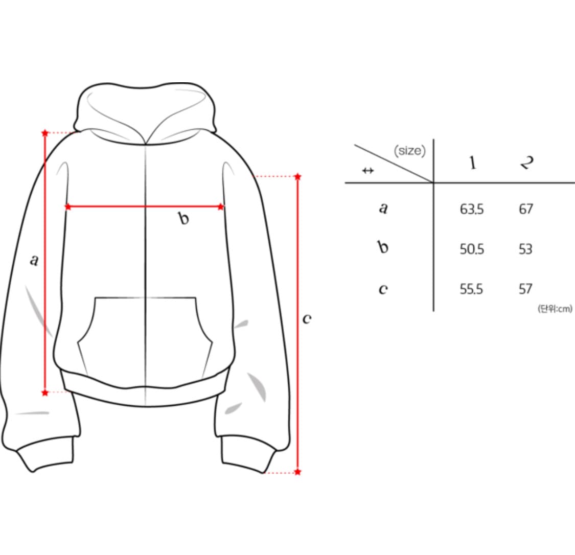 BPL Damaged Hoodie Zip Up /Black 후드집업 상품이미지2