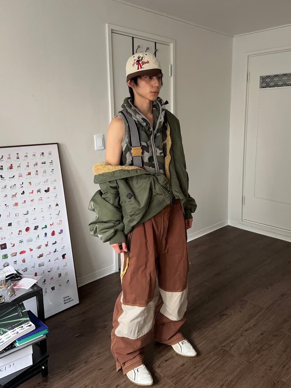 Alpha Industries 오버사이즈 쉐르파 봄버 상품이미지3