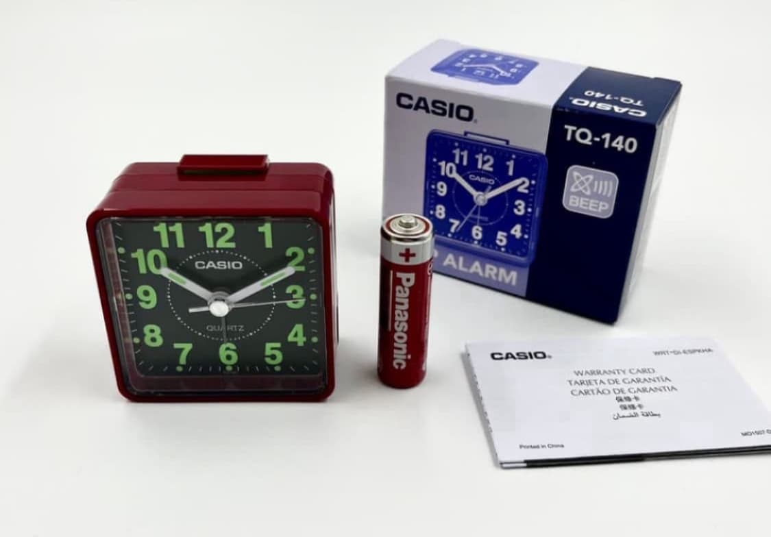 카시오 탁상시계 새상품  상품이미지1