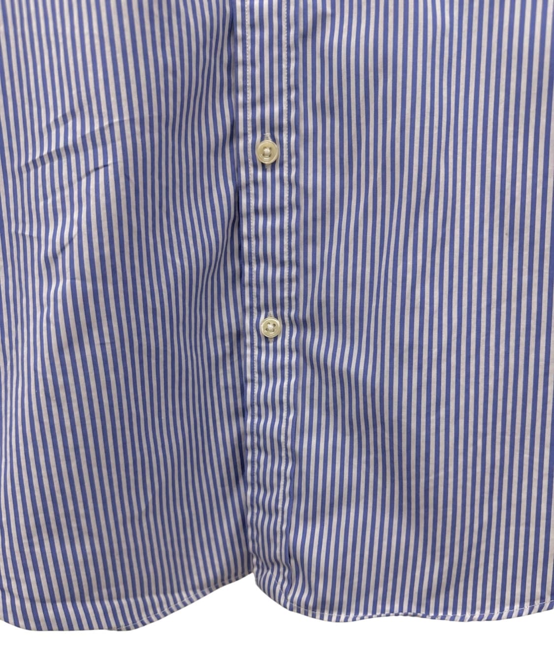 폴로 스트라이프 셔츠 화이트&블루 (여성S) 상품이미지4